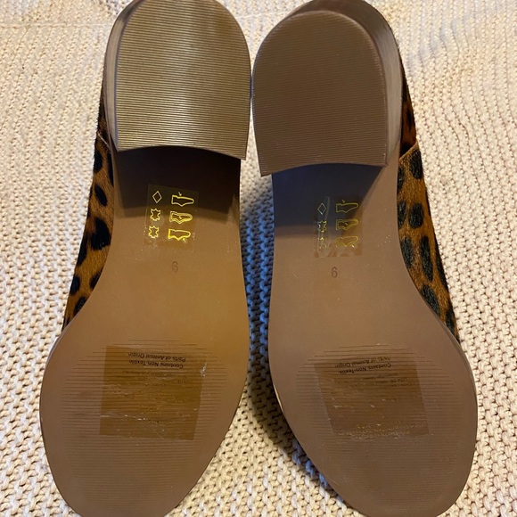 🍂 NWOT Madewell Chelsea Boots Calf Hair Leopard🍂 - Picture 5 of 9